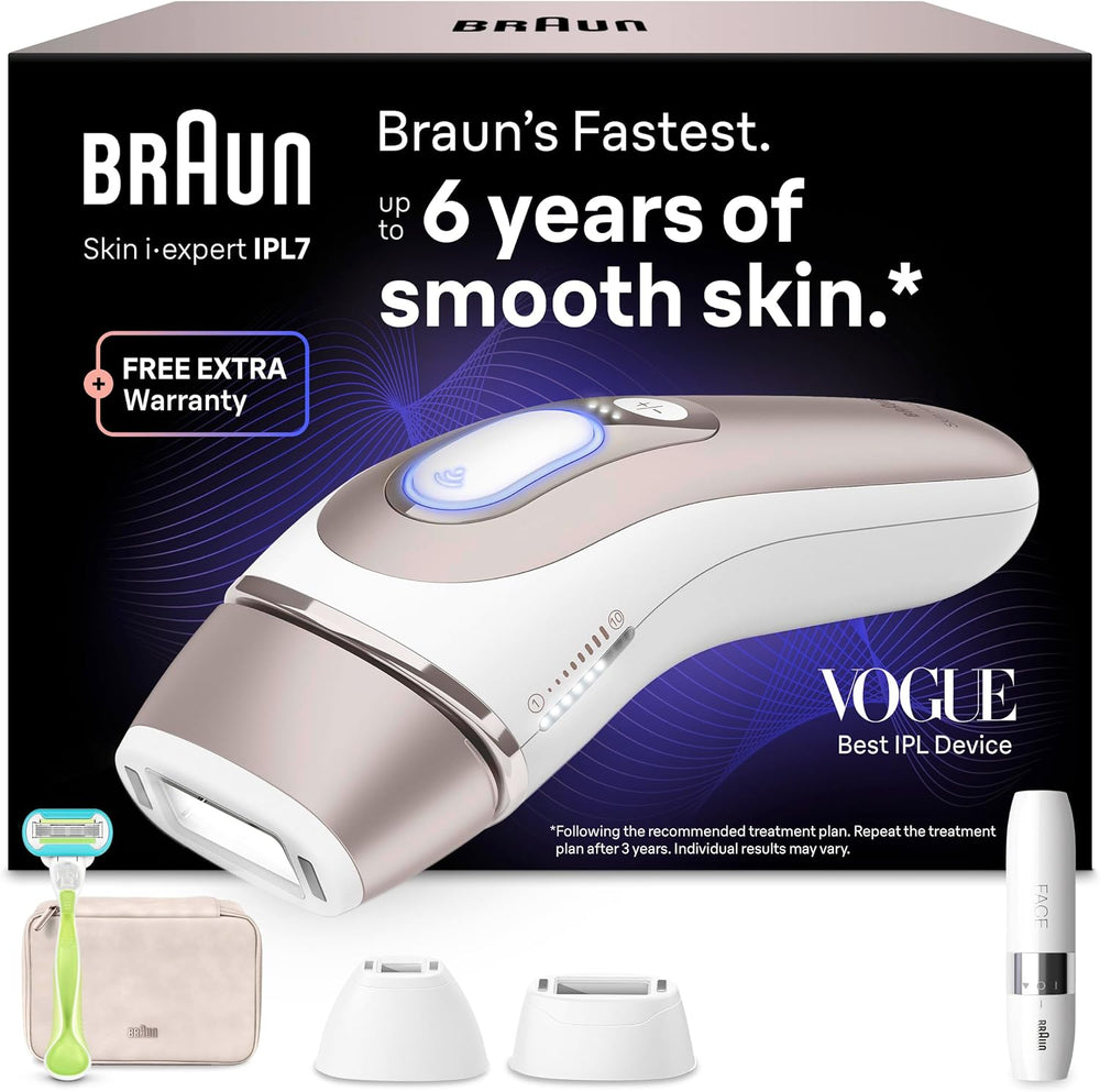 Braun Smart IPL Hair Removal Device for Women, Skin i·Expert, PL7249