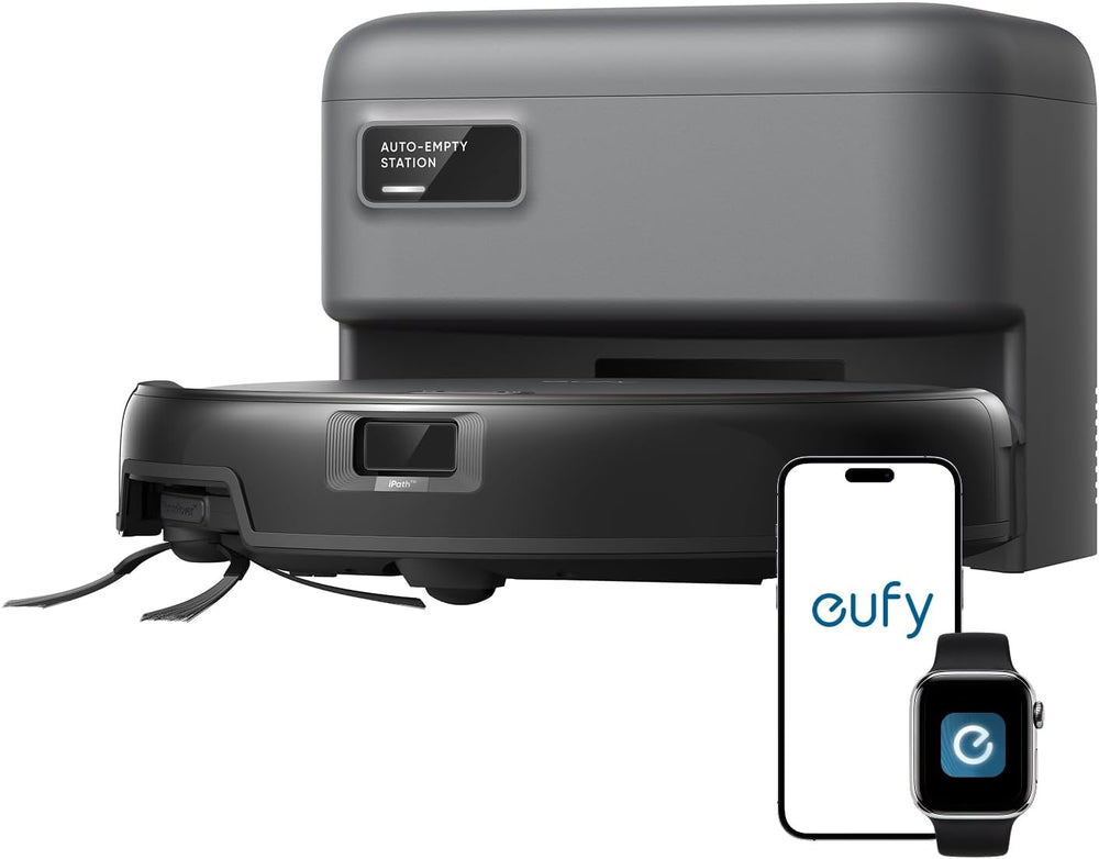 eufy Robot Vacuum C10,Self Emptying,8 Weeks Hands Free,Powerful Suction