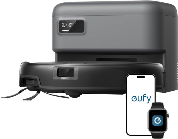 eufy Robot Vacuum C10,Self Emptying,8 Weeks Hands Free,Powerful Suction