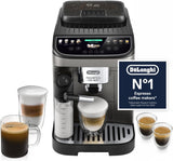 De'Longhi Magnifica ECAM222.20.B, Automatic Coffee Machine with Milk Nozzle, Bean to Cup Espresso Machine with 4 One-Touch Recipes, Soft-Touch Control