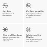 Dyson V8 Origin Cordless Vacuum Cleaner, up to 40m runtime, Handheld Hoover