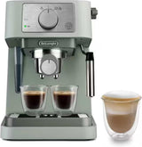 De'Longhi Classic EM450.M, Manual Coffee Machine with Steam Wand, Barista Pump Espresso Machine, Cappuccino Nozzle, Double Wall Filter Basket, 15bar,