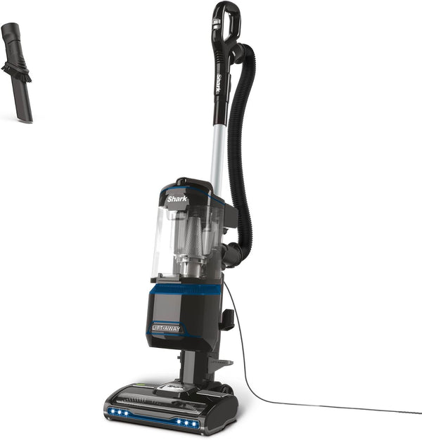 Shark Corded Upright Vacuum Cleaner 1.1L, Blue/Black, NV602UK