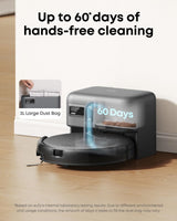 eufy Robot Vacuum C10,Self Emptying,8 Weeks Hands Free,Powerful Suction