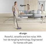 Dyson V8 Origin Cordless Vacuum Cleaner, up to 40m runtime, Handheld Hoover
