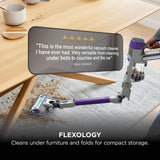Shark PowerDetect Cordless Vacuum Cleaner, DuoClean Detect, Reverse Clean, Anti Hair Wrap Plus, Lightweight, 70 Min Runtime, Crevice & Multi-Surface