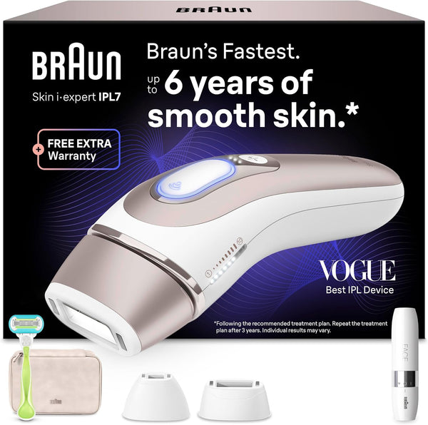 Braun Smart IPL Hair Removal Device for Women, Skin i·Expert, PL7249